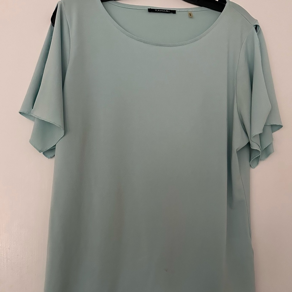 Tahari Light Blue Women's Top